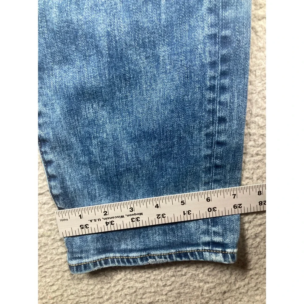 American Eagle‎ Jeans Men's 38x32 (36x31) Blue Distressed American Flex Denim